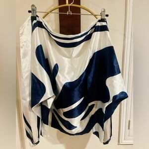 Navy and White 2 piece jumpsuit